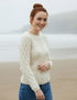 Lambay Aran Sweater | Natural