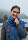 IrelandsEye Luxe Aran Scarf | Marina