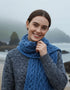 IrelandsEye Luxe Aran Scarf | Marina
