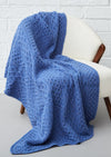 IrelandsEye Cashmere Merino Aran Throw | Marina