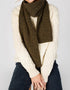 IrelandsEye Luxe Ribbed Scarf | Loden