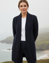 IrelandsEye Women's Kilcoole Coatigan | Navy