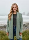 IrelandsEye Women's Kilcoole Coatigan | Sage Marl