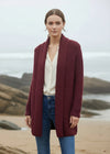 IrelandsEye Women's Kilcoole Coatigan | Claret