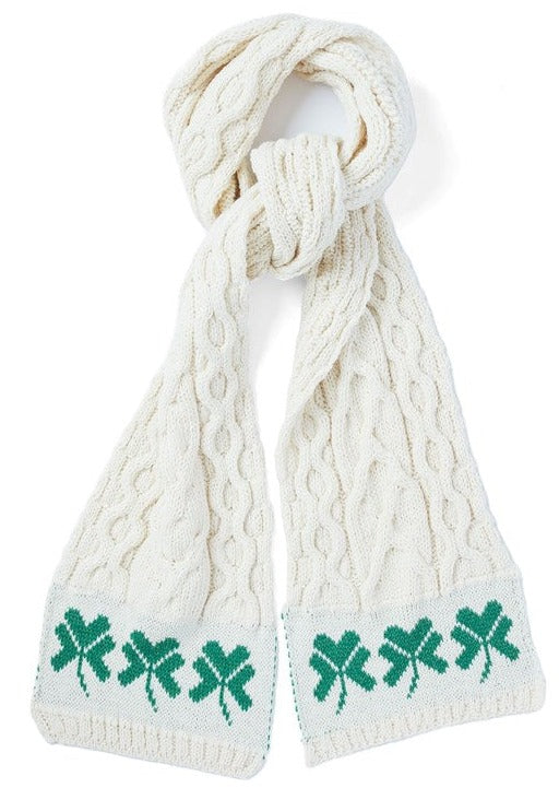 Shamrock Scarf | Natural