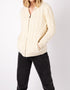 IrelandsEye Women's Aran Hooded Cardigan | Natural