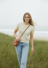 IrelandsEye Women's V Neck Aran Vest | Natural
