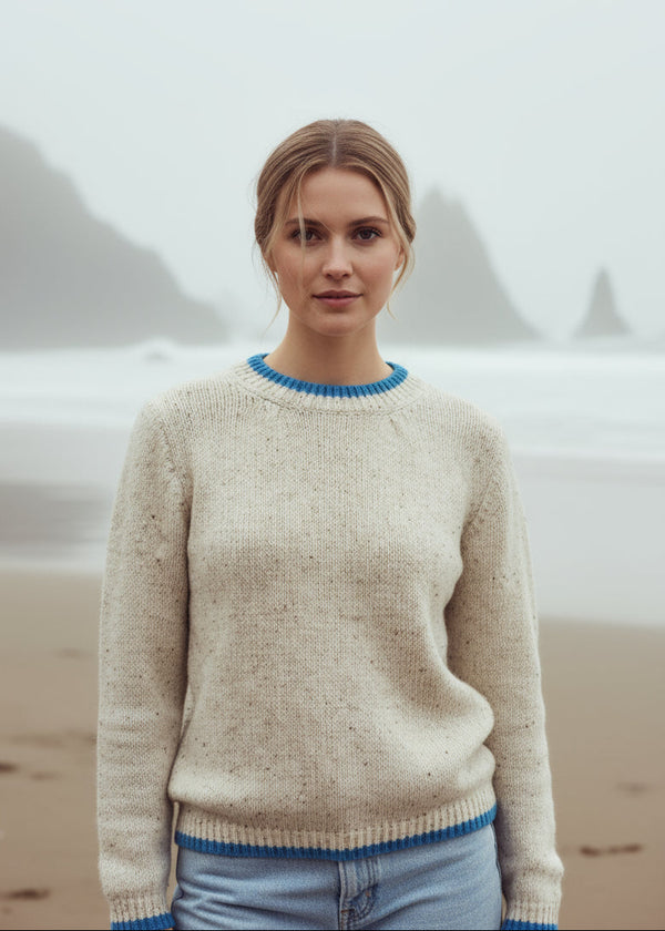 Slaney Crew Neck Sweater | Chalkstone