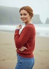 Slaney Crew Neck Sweater | Chilli