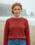 Slaney Crew Neck Sweater | Chilli