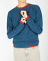 Irelandseye Slaney Crew Neck Sweater | Blue Marl