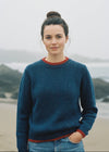 Slaney Crew Neck Sweater | Ink Marl