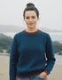 Slaney Crew Neck Sweater | Blue Marl