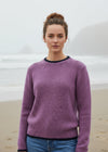 Slaney Crew Neck Sweater | Orchid