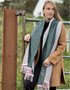 McNutt Alpine Reversible Cashmere Wrap | Donegal Irish Luxury