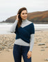 Aran Crossover Wrap | Atlantic