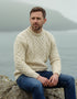 Aran Wool Sweater | Natural