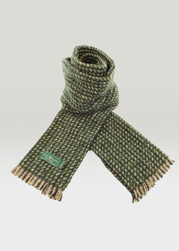 Mucros Atlantic Scarf | Green Mix
