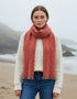 Mucros Atlantic Scarf | Coral Mix