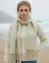 Mucros Atlantic Scarf | Natural