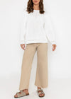 Cotton Ladies Sweater | White