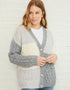 Aran Patchwork Cardigan | Dawn