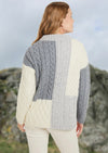 Cobh Aran Patch Sweater