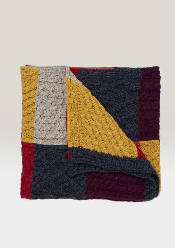 Aran Intarsia Blanket | 837