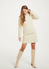 Aran Crew Neck Sweater - Natural