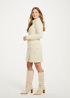 Aran Crew Neck Sweater - Natural