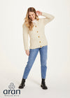 Aran Women's Buttoned Cardigan