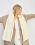 Aran Tree Of Life Scarf | Natural