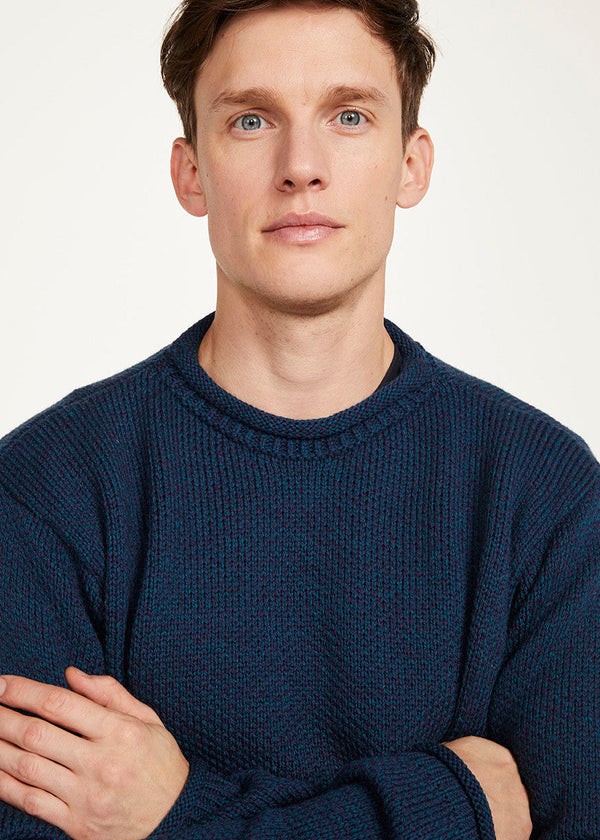 Aran Roll Neck Sweater | Atlantic