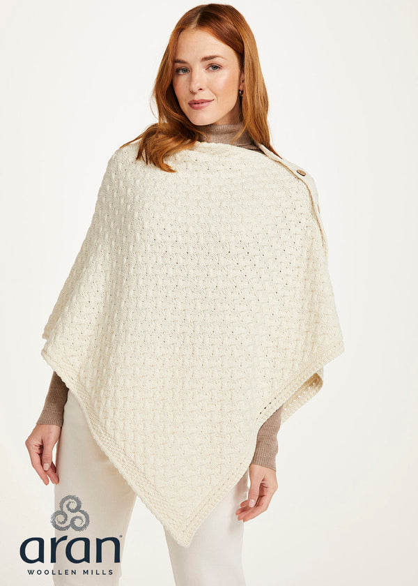 Glenbeigh Aran Cape | Natural