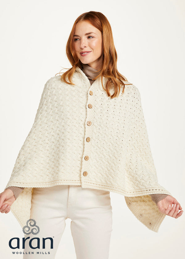Glenbeigh Aran Cape | Natural