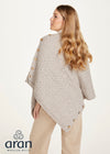 Glenbeigh Aran Cape | Oatmeal