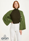 Glenbeigh Aran Cape | Green