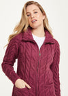 Aran Full Zip Cardigan | Jam