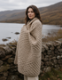 Aran Honeycomb Blanket | Skiddaw - Clearance