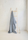 Aran Supersoft Blanket - Ocean Grey