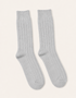 Wild Donegal Cashmere Blend Socks | Light Grey