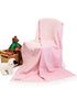 John Hanly Lambswool Baby Blanket | Pink