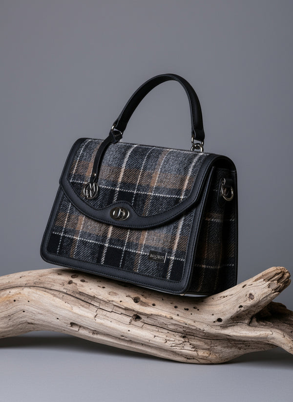 Mucros Orla Bag | Black Check
