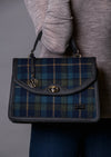 Mucros Orla Bag | Navy Check