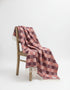 McNutt Bell Heather Pure Wool Throw | Irish Blanket 200×145cm