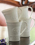 Belleek Classic Claddagh 10Oz Mug Set (Set of 4)