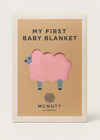 McNutt Baby Blanket | Flamingo Pink