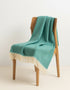 Mcnutt Wool Throw | Skellig Green - Clearance