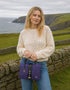 Sac Mucros Fiona | Motif chevrons violets