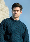 Inis Mor Aran Sweater | Blackwatch